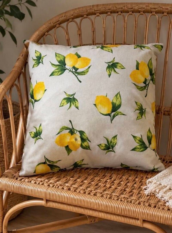 Lemon sierkussen 50x50 cm