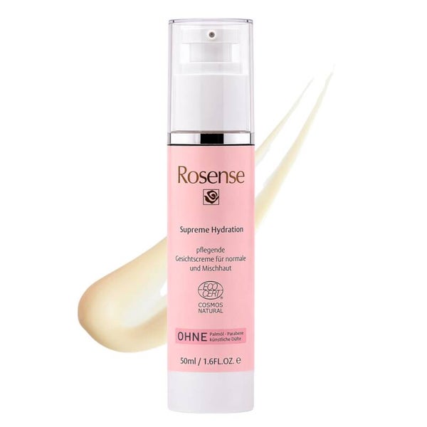 ROSENSE Supreme Hydration – Voedende Gezichtscrème voor normale & gemengde huid – 50 ml