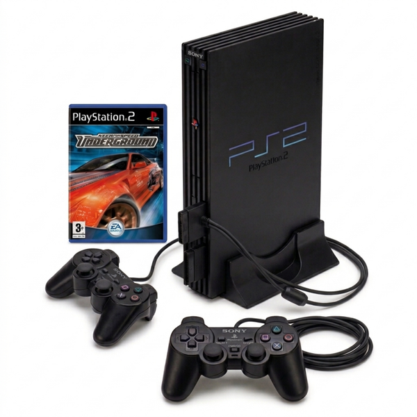 Playstation 2 Need For Speed Underground Bundle Inclusief 2 Playstation Dualshock 2 Controllers
