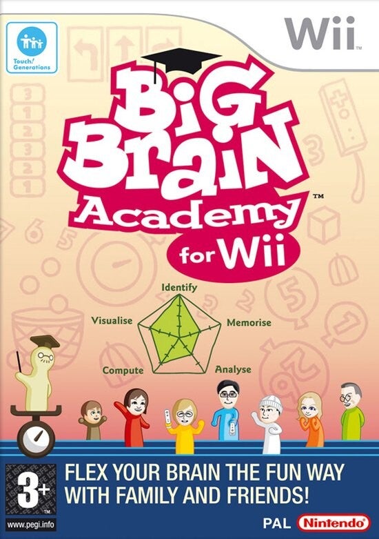 Big Brain Academy For Wii - Nintendo Wii