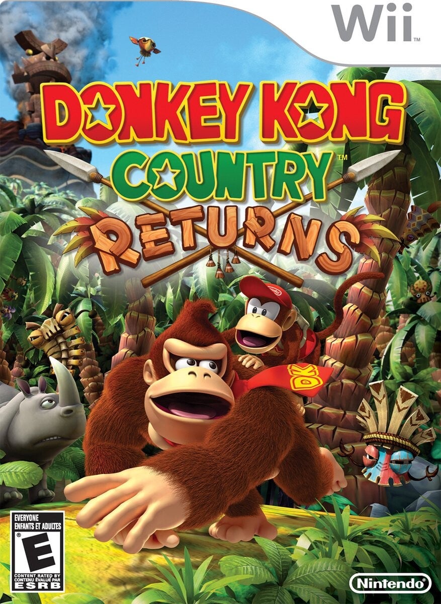 Donkey Kong Country Returns voor Wii