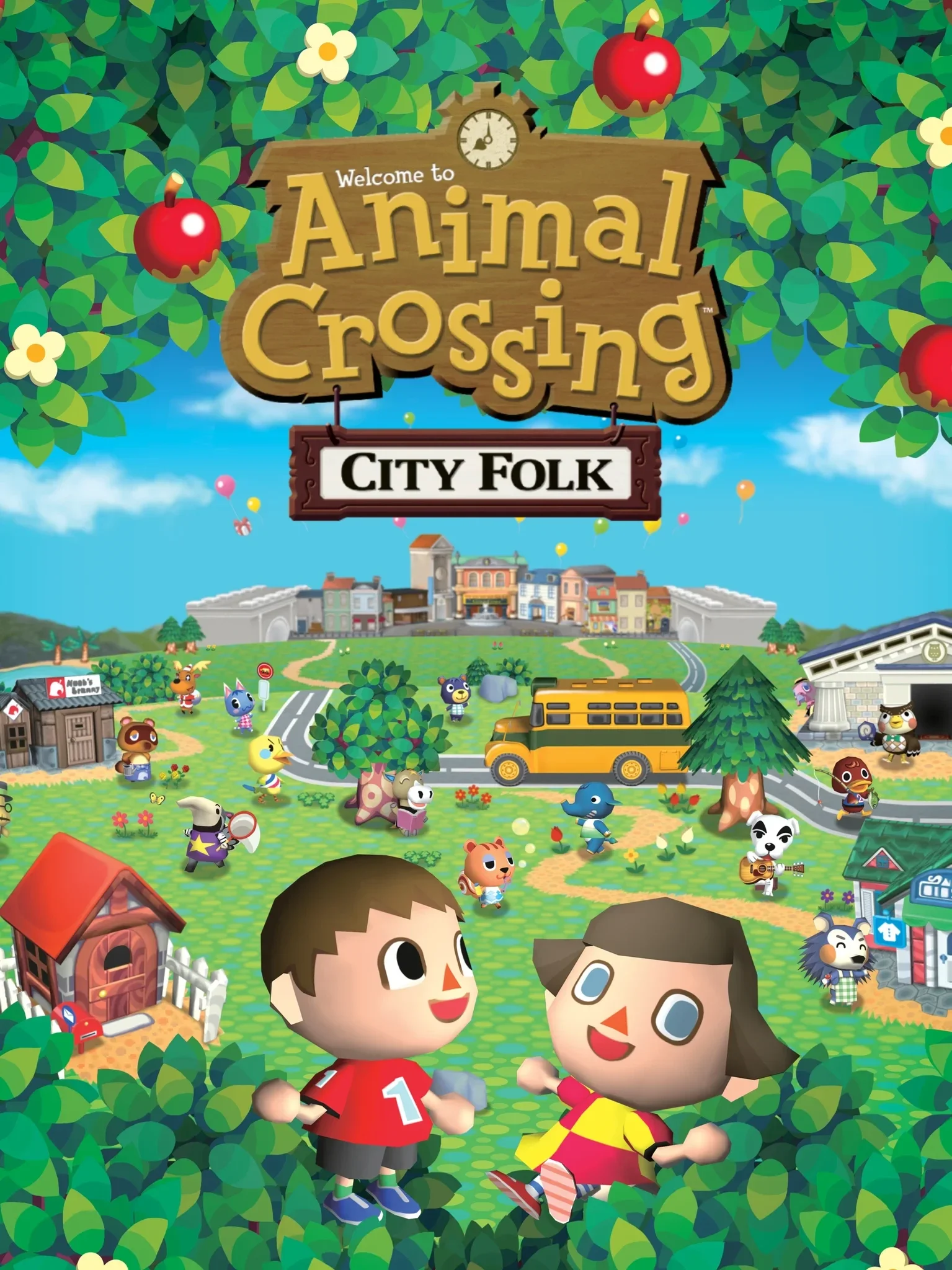 Animal Crossing Let's Go To The City voor Wii