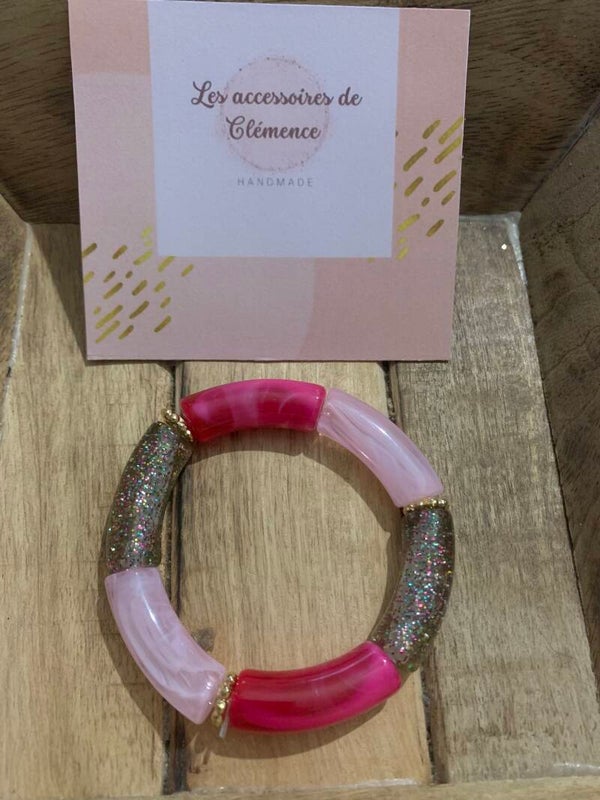 Bracelet Lilou rose