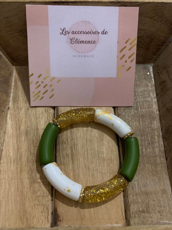 Bracelet Lilou olives