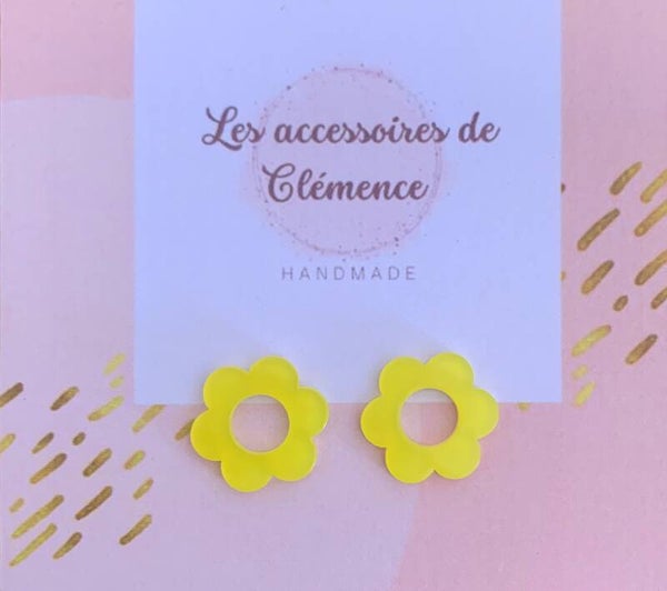 Les pampilles fleurs jaunes