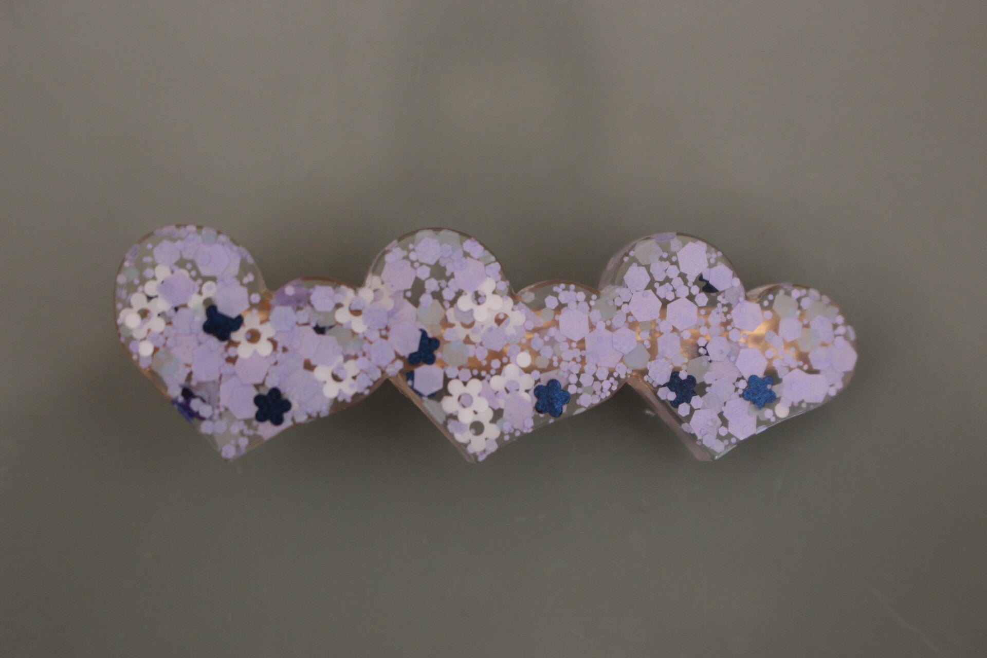 Modèle mini Andréa fleurine violet