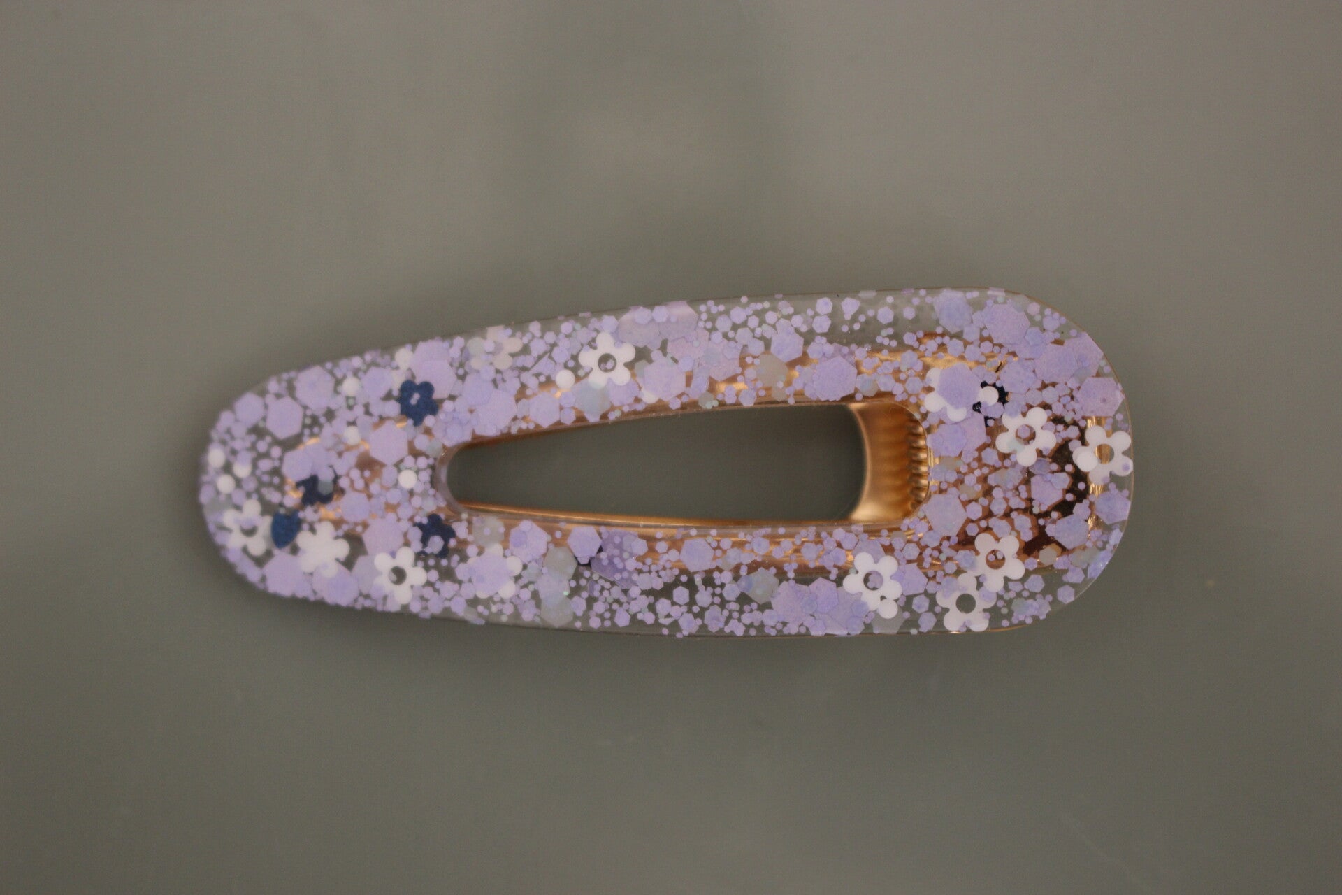 Modèle Clémence fleurine violet