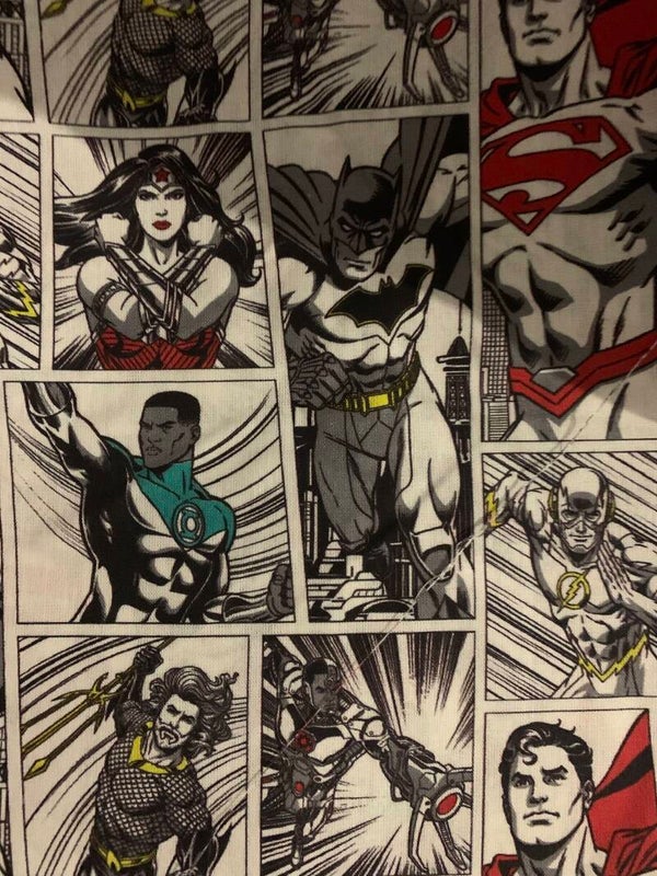 Tour de cou Superman/blanc