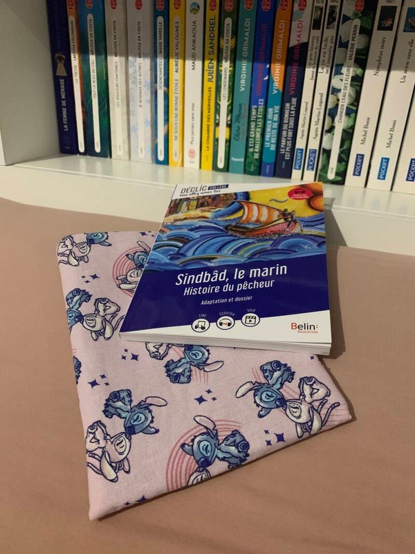 Ma pochette à livre Stitch