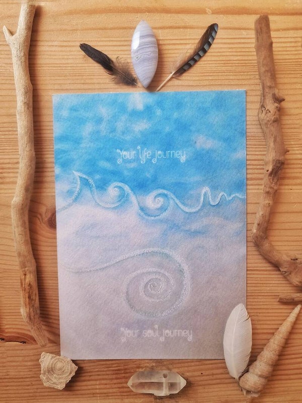 SOUL PATH Postkarte