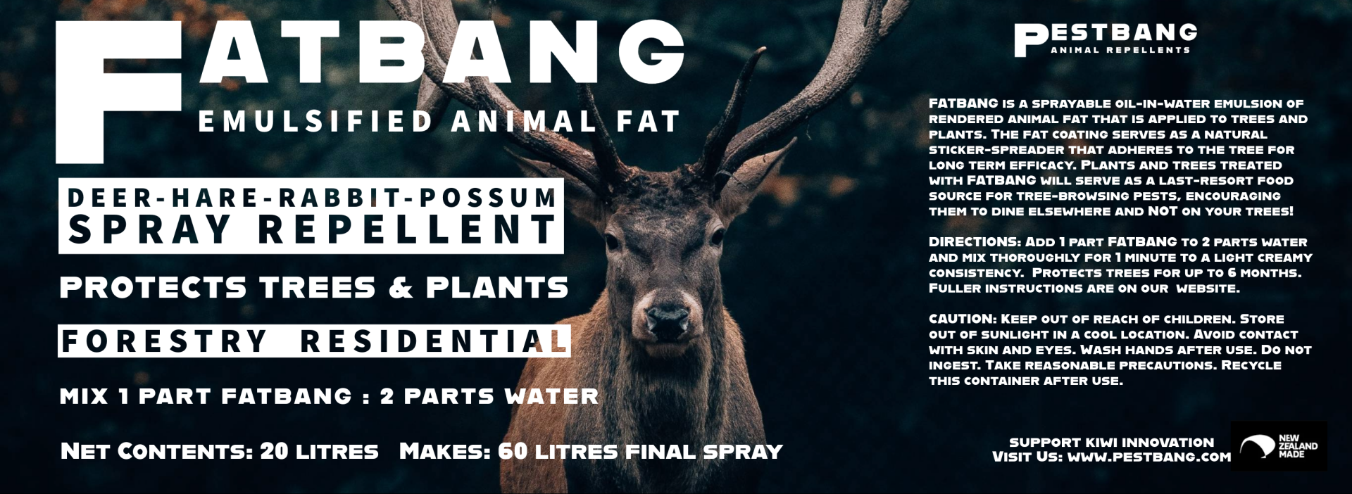FATBANG deer repellent