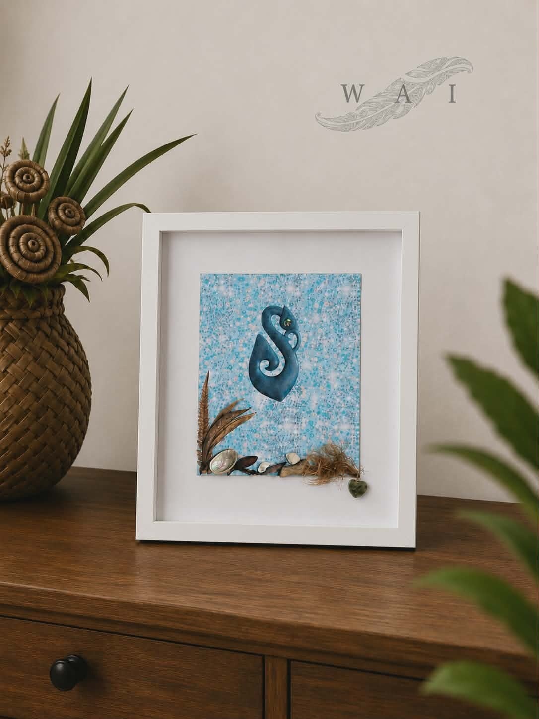 SOLD/Manaia (13) - Blue (Resin)