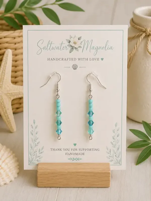 Sea Glass Serenity Earrings