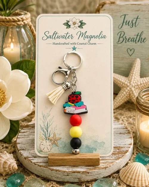 Teach • Love • Inspire Keychain