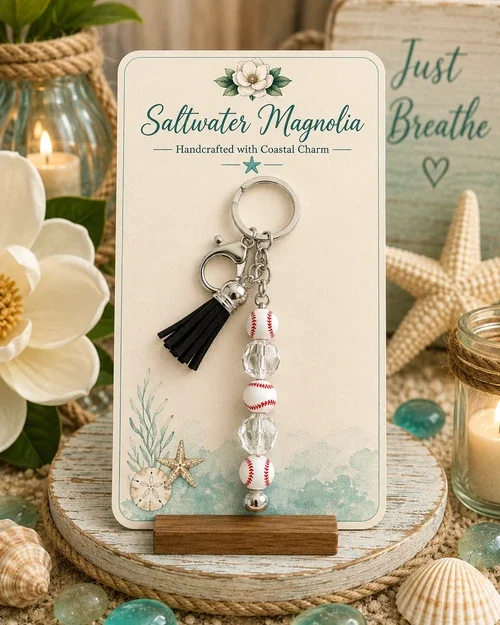 Home Run Keychain