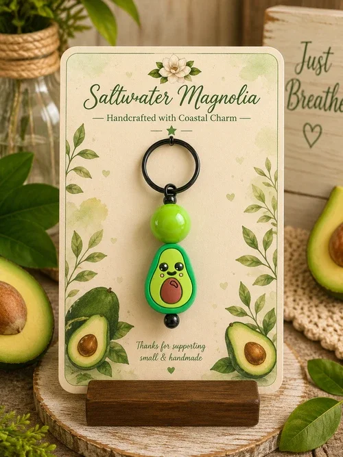 Avo-Cute Keychain
