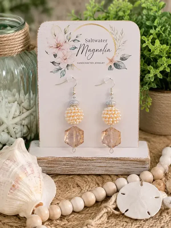 Champagne Elegance Earrings