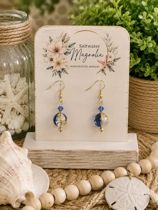Midnight Tide Earrings
