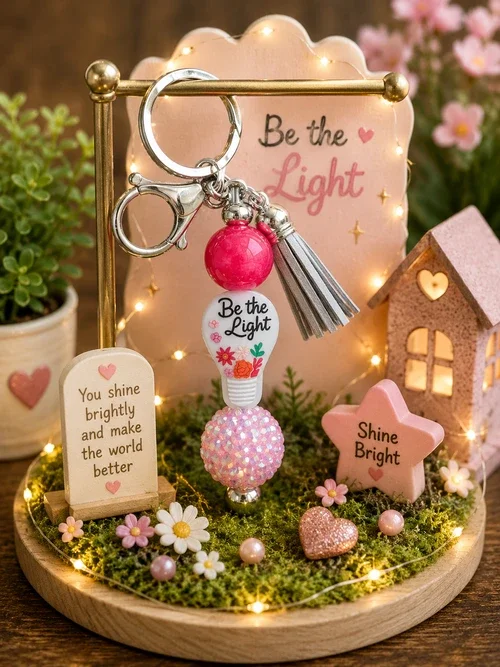 Be the Light Keychain