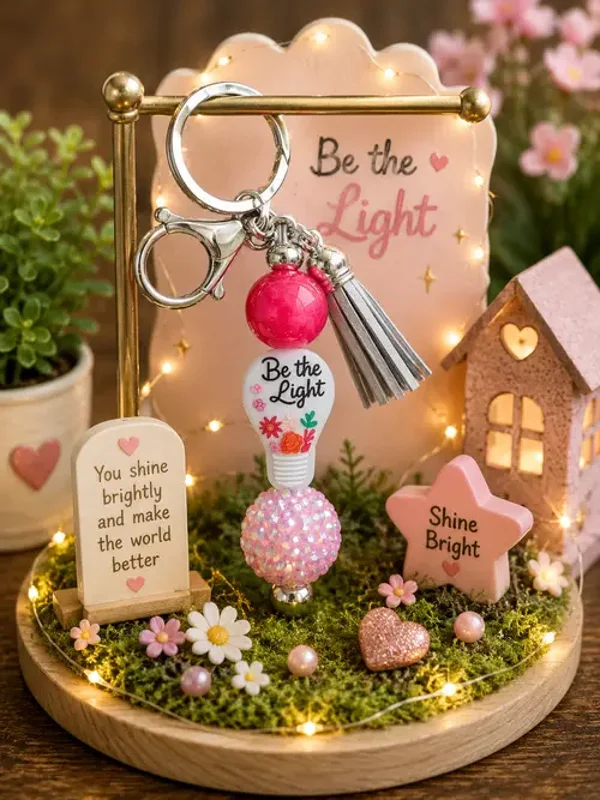Be the Light Keychain
