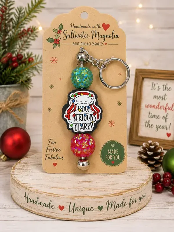 Merry Christmas, Ya Filthy Animal Keychain