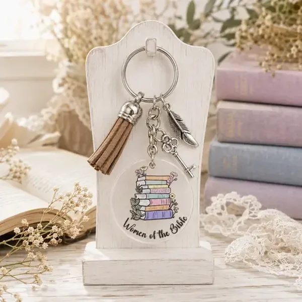 Women of the Bible Keychain