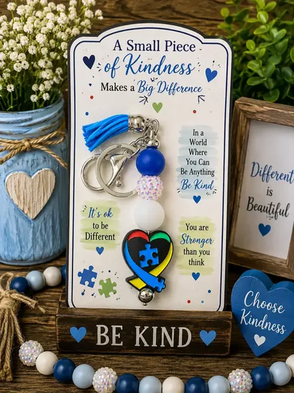 A Small Piece of Kindness Keychain