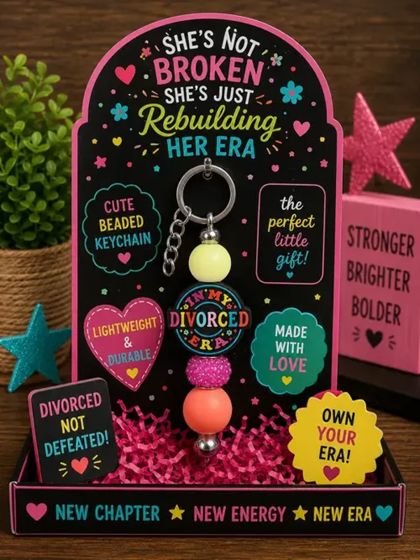 Rebuilding Her Era Keychain