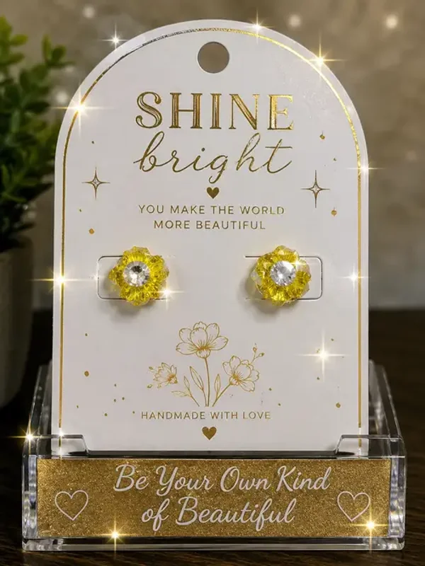 Sunshine Blossom Studs