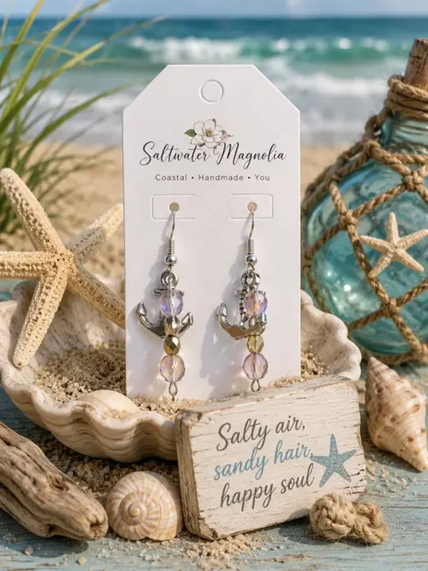 Anchored in Grace Earrings