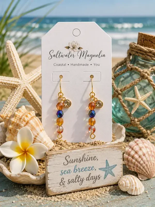Golden Hour Glow Earrings