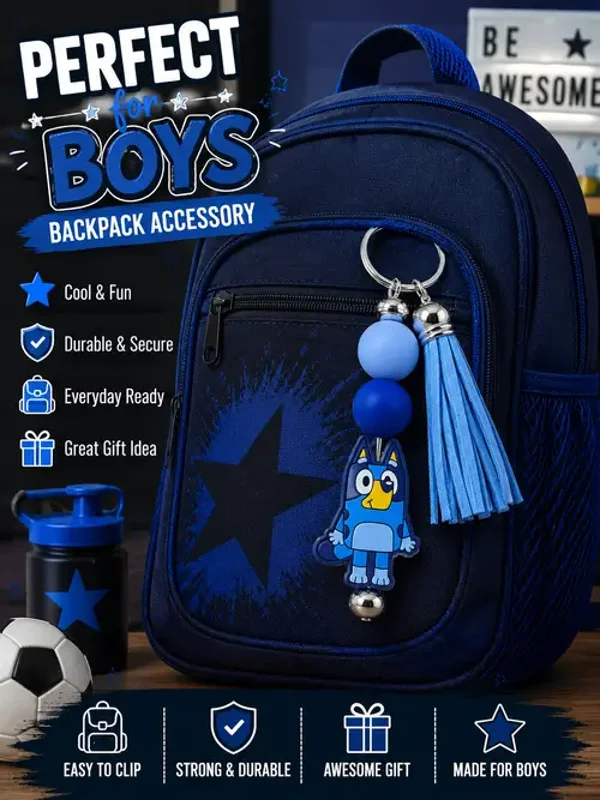 Bluey Backpack Charm