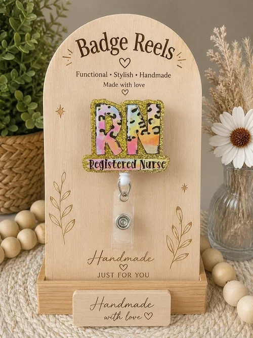 Registered Nurse Badge Reel