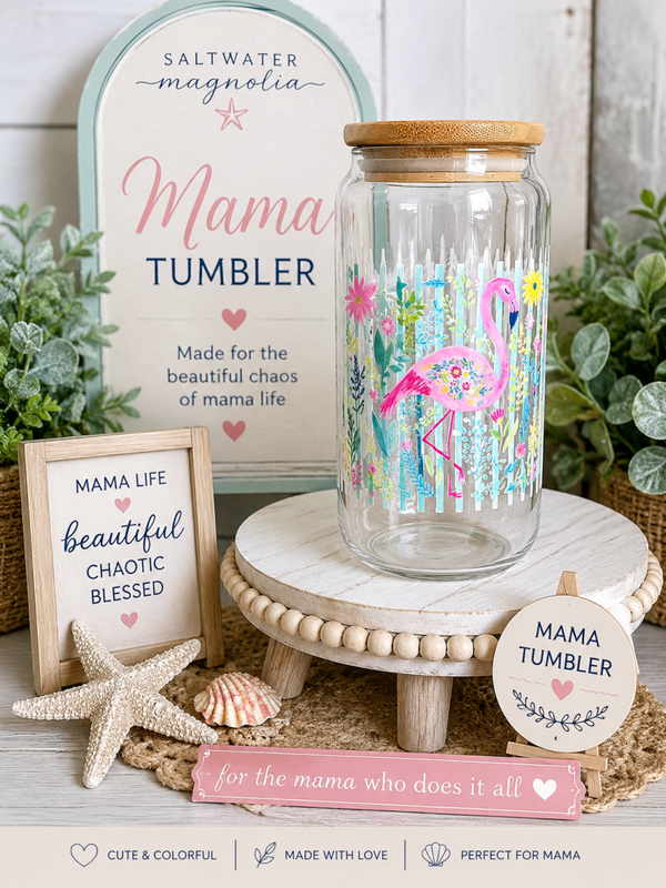 Pink Flamingo Tumbler