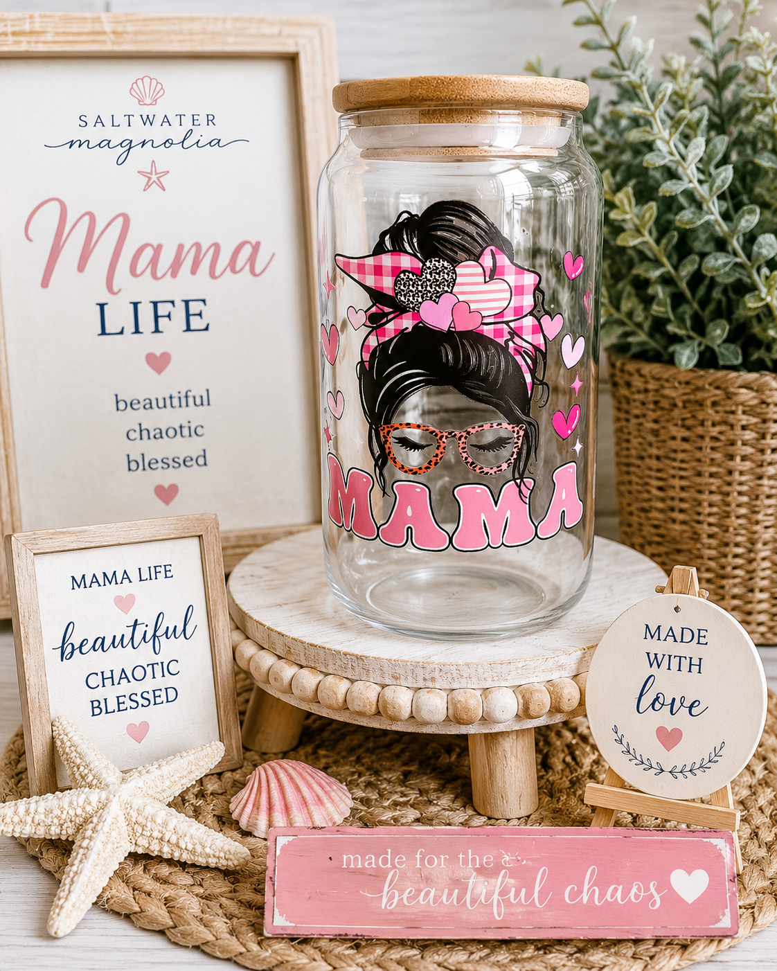 Heart Mama Tumbler