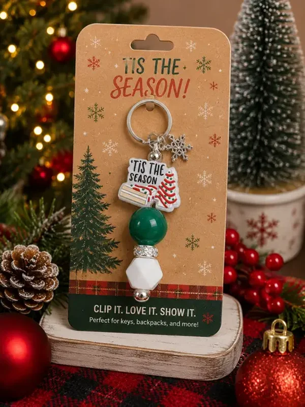 'Tis the Season Keychain