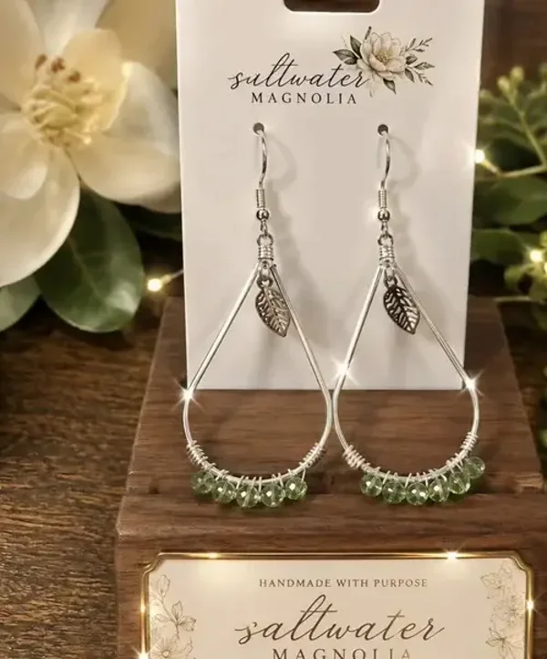 Magnolia Meadow Hoops