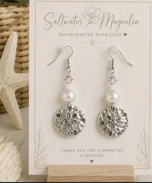 Pearl Sand Dollar Drops