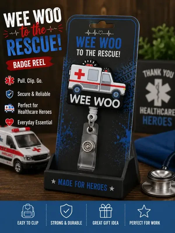 Wee Woo to the Rescue Badge Reel