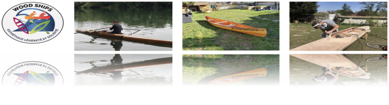 woodships bateaux canoe kayak aviron fabrication bois resine materiau composites artisanale