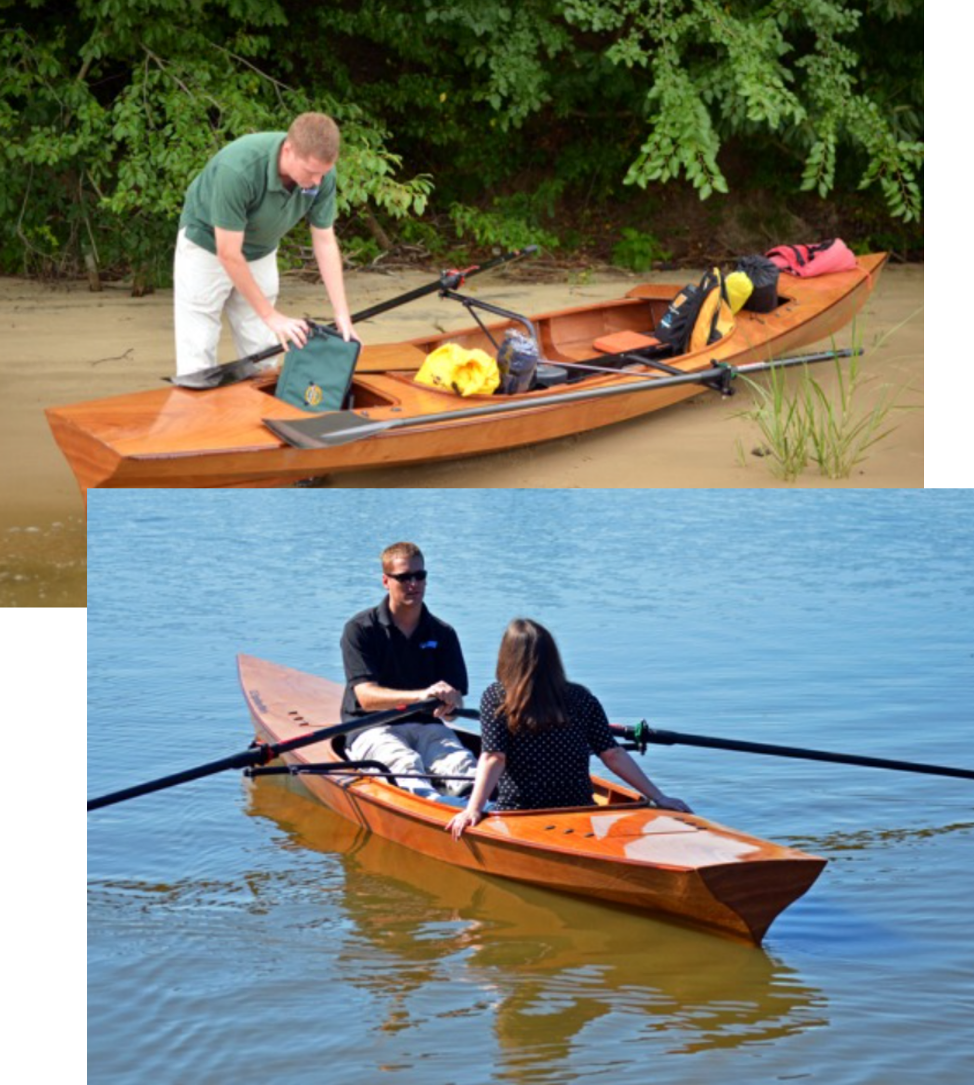 bateaux canoe kayak aviron fabrication bois resine materiau composites artisanale