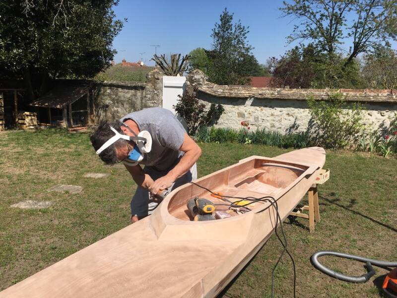 woodships bateaux canoe kayak aviron fabrication bois resine materiau composites artisanale