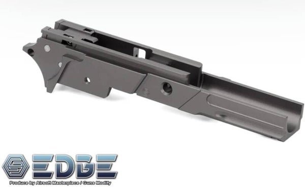 EDGE “STRAT” 3.9" (5.1) Aluminium Frame for TM Hi Capa Grey
