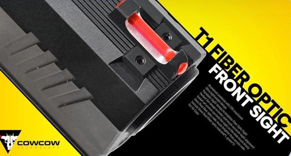 CowCow T1 Fiber Optic Front Sight For Marui Hi Capa