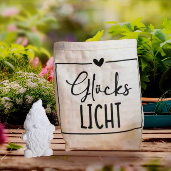 Windlicht -Glückslicht