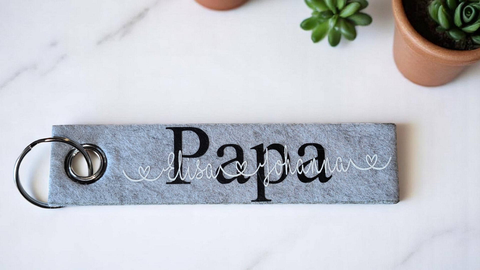 Filz- Schlüsselanhänger