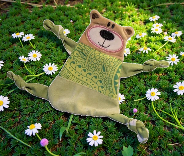 🧸 Liebevolles Schnuffeltuch – Geborgenheit zum Kuscheln