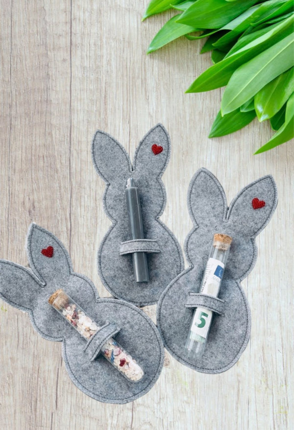 Osterhase aus Filz