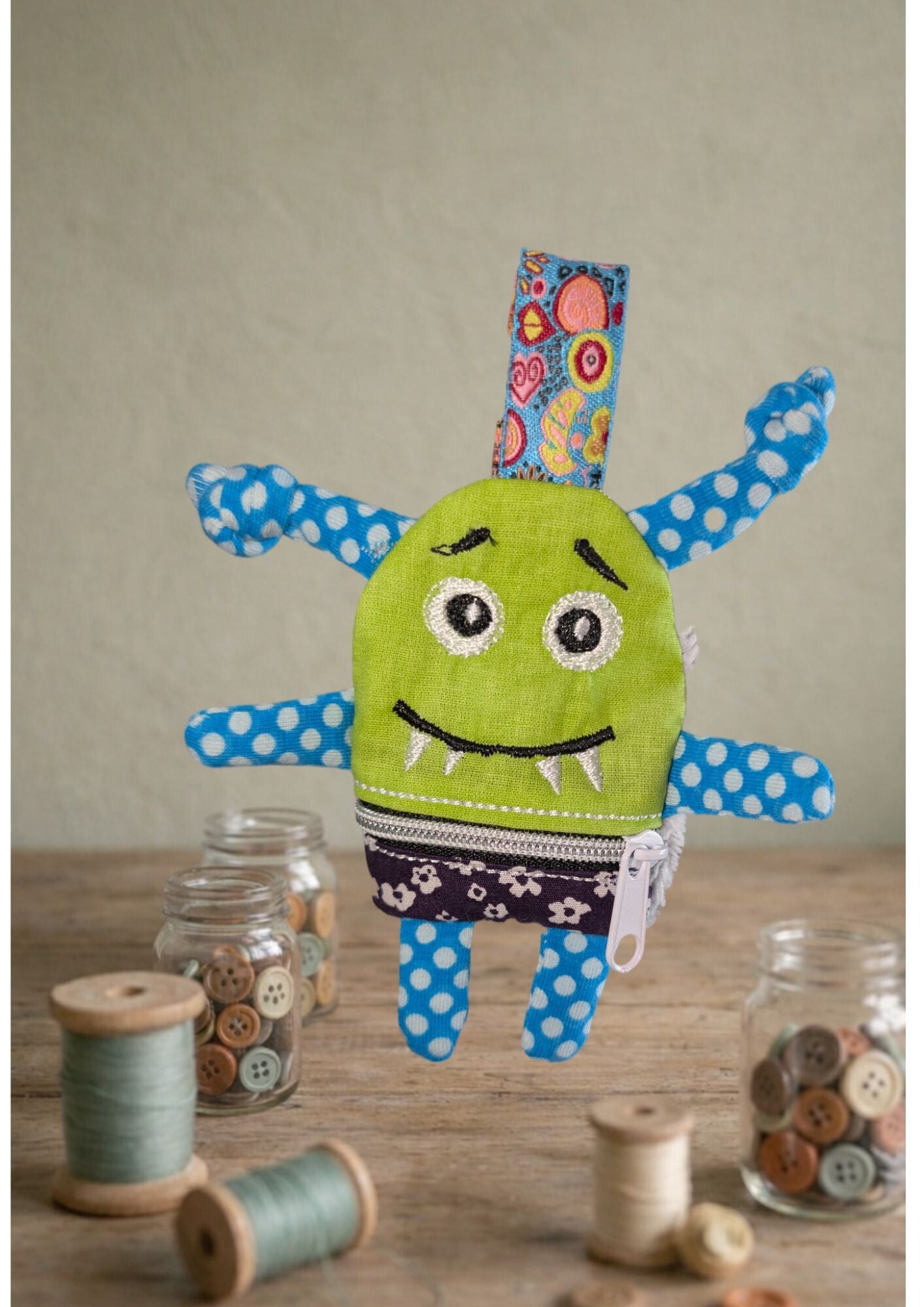 Schatzmonster Schlüsselanhänger