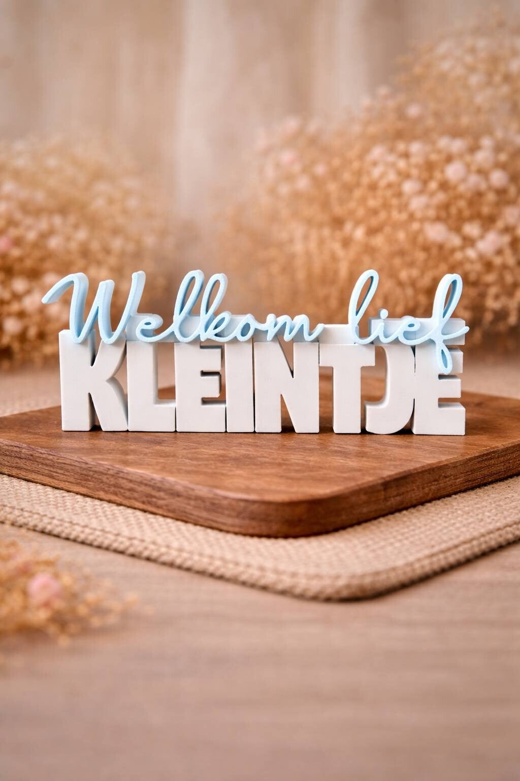 Welkom lief kleintje